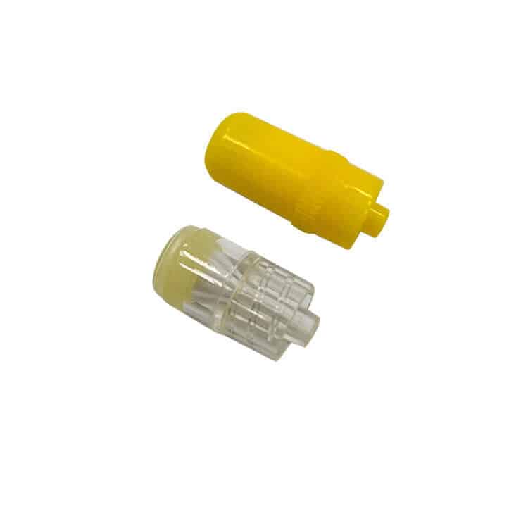 Medikal esteril Luer Lock Heparin Cap